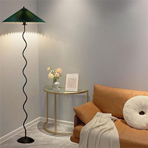 Pleated Floor Lamp Japanese Style Black Decorative Atmosphere Desk Lamp