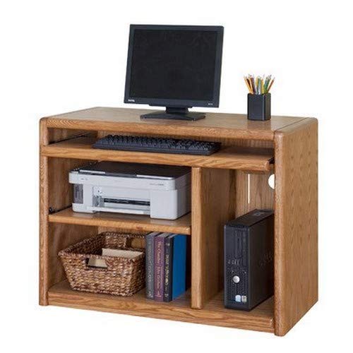 Martin Furniture Contemporary Computer Cart, Fully Assembled