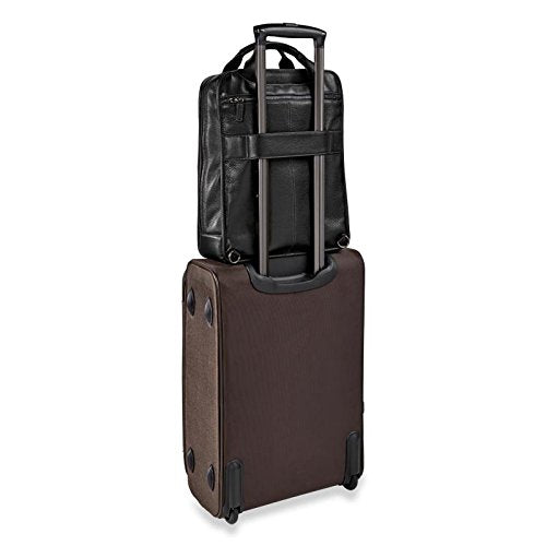 Levenger Bomber Jacket Backpack Brief 2.0 - Black