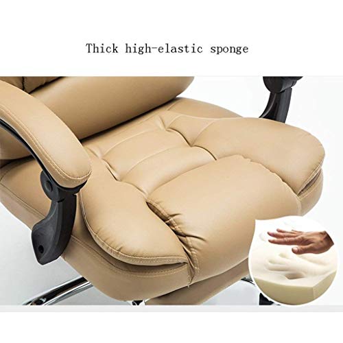 Ergonomic Office Chair with Lumbar Support and Swivel - Black