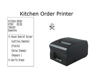 2 Printer Pos Systems for Restaurant Bar or Food Business inc Receipt Printer, Kitchen Printer & Cash Box