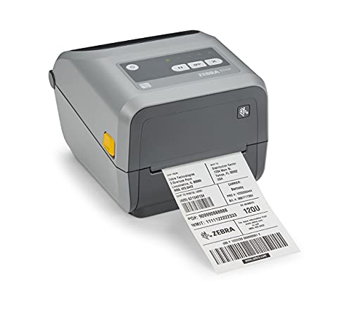Zebra ZD421 Thermal Transfer Cartridge Desktop Printer 300 dpi Print Width 4-inch USB ZD4A043-C01M00EZ