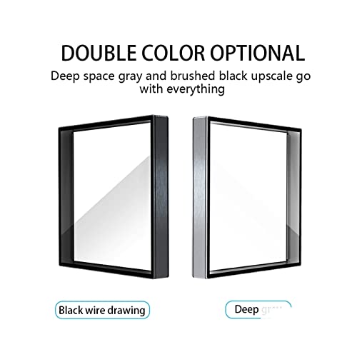 TABKER 3D Advertising Player Holographic Projection Fan F56One Machine Square Cover 1080P Real Time Live Stream - Black, Size X