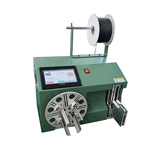 MXBAOHENG Automatic Cable Coil Wire Winder Binding Machine (220V)