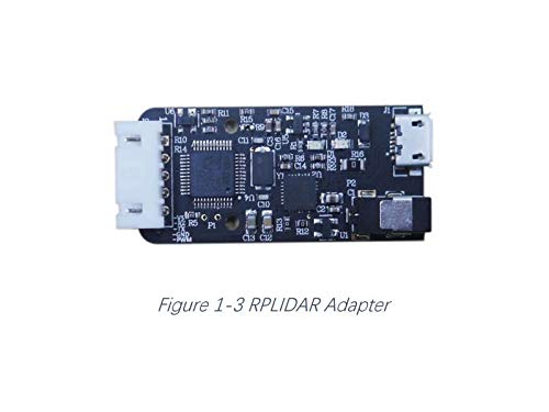 seeed studio RPLiDAR A2M8 360 Degree 2D Laser Range Scanner Kit, 8000 Times Sample Rate and 12 Meters Distance High-Speed RPVision 2.0 Range Engine Radar Sensor Module for Intelligent Obstacle/Robot