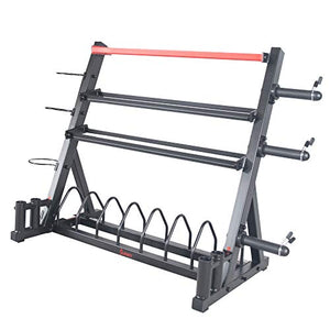 Sunny Health & Fitness All-in-One Weights Storage Rack Stand - SF-XF920025