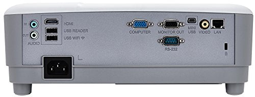 ViewSonic PG603W 3600 Lumens WXGA Networkable Home and Office Projector with HDMI and USB