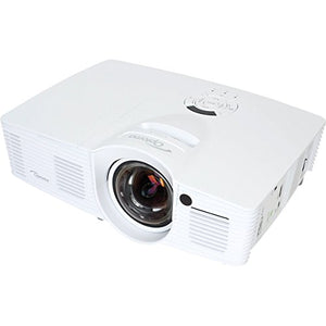 OPTOMA TECHNOLOGY  GT1080Darbee 1080p 3000 Lumens 3D DLP Short Throw Gaming Projector, White