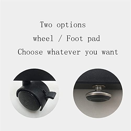 JUNNIU Computer Tower Stand with Wheels | Multi-layer Heavy-duty Printer Table | CPU Storage Rack