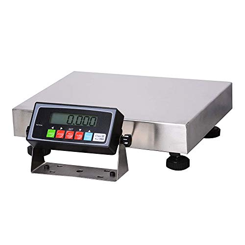 PEC-B130 Stainless Steel USB Bench Scale/Shipping Scale/Food Scale, Capacity/Accuracy 130x0.002lb