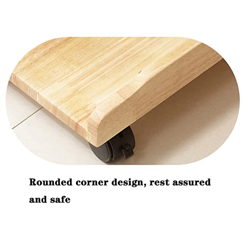 Computer Tower Stand Printer Table CPU Stand with Protection Side 4 Casters - Color: B