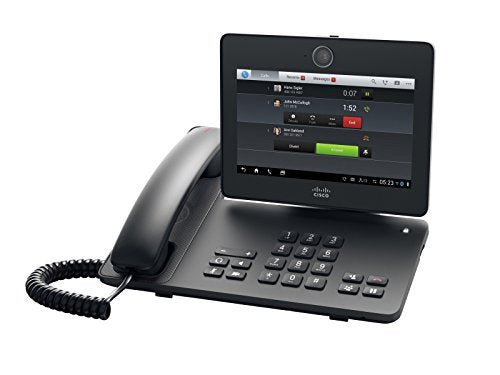 Cisco DX650 Desktop Collaboration Experience (VoIP Phone, Video Conferencing, Instant Messaging, Touchscreen, CP-DX650-K9)