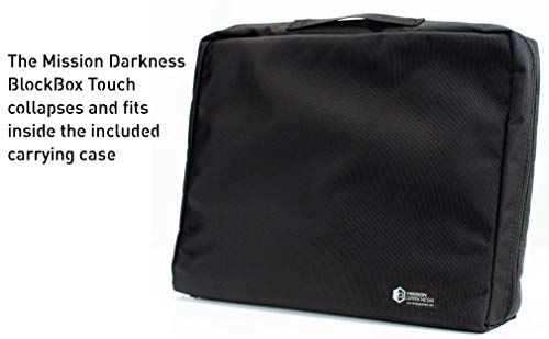 Mission Darkness BlockBox Touch - Shielded Touch Screen Device Operation Kit // Interrogate Mobile Devices While Shielded from WiFi, Cell, Other Signals