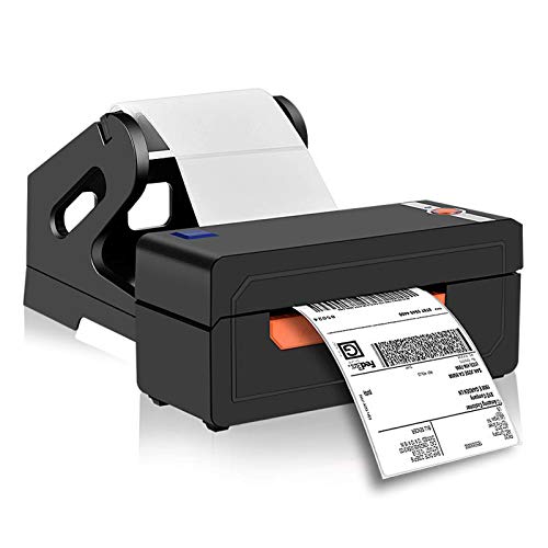 OIEXI Shipping Label Printer 4x6, High Speed Direct USB Thermal Barcode 4×6 Label Marker Writer Machine with Label Holder, Compatible with Ebay, Amazon, DHL, FedEx, UPS, Shopify, Etsy