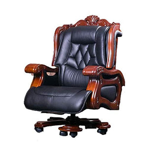 Office Chairs Boss Chair Reclining Massage Computer Leather Swivel Executive SMQHH