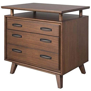 Martin Furniture IMNU455 Nuhaus Collection Lateral File in Wood