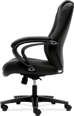HON High-Back Managerial Office Chair with Loop Arms - Black (VL402)