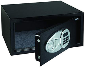 Fire King LT1507 Laptop Size Electronic Fire Safe with Key, 19.6 lbs, 1.2 Cu. Ft., Light Gray