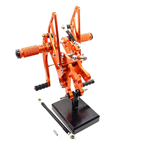 CORCI Motorcycle Rearset Footrest Foot Pegs For YAMAHA YZF R6 1999-2002 - Adjustable Aluminum (Color: 6)