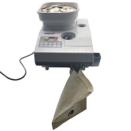 Coin-Mate CS-2000 Heavy Duty Coin Counter and Sorter with Large Hopper Capacity