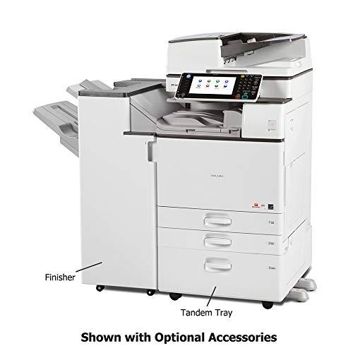 Refurbished Ricoh Aficio C2503 Color Multifunction Copier - A3, 25 ppm, Copy, Print, Scan, 2 Trays with Stand (Certified Refurbished)