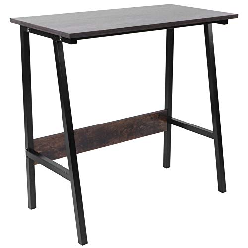 Computer Desk PC Table Writing Study Table Office Home Workstation for Small Places Portable Computer Desk