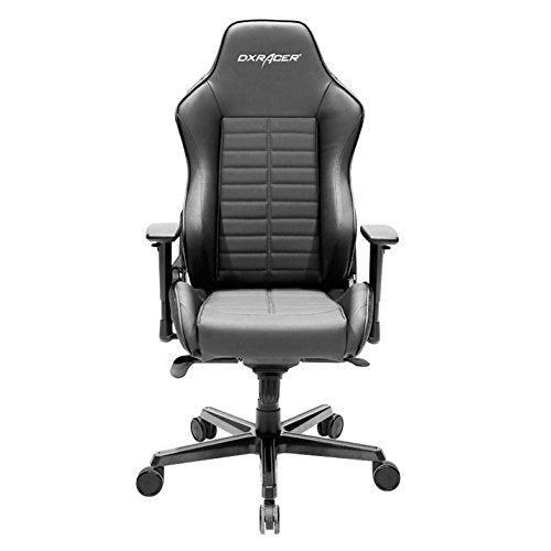 DXRacer OH/DJ133/N Drifting Series Black and Gray Gaming Chair - Includes 2 Free Cushions