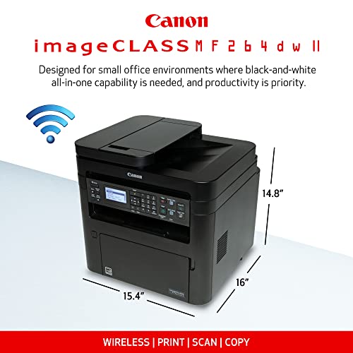 Canon imageCLASS MF264dw II Wireless Monochrome Laser Printer