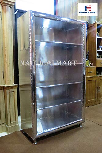 NauticalMart Aviator Industrial Aluminum Display Shelf