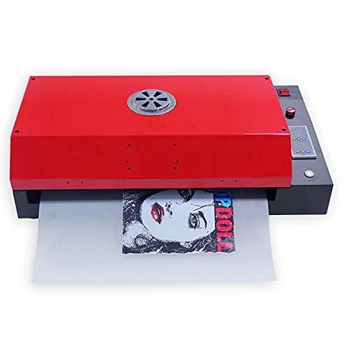 L1800 DTF Transfer Printer with Roll Feeder,Direct to Film Print-preheating A3 DTF Printer for Dark and Light Clothing VS DTG Printer (A3 DTF Printer) (Printer + Oven)