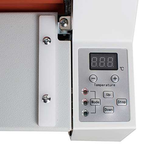 Enshey Lamination Machine Thermal Hot/Cold 17'' Roll Laminator Single& Dual Sided Laminating Machine, 2 Laminating Mold (Single or Double) for 17.71" (450mm) A2+ Manual Automatic Integration