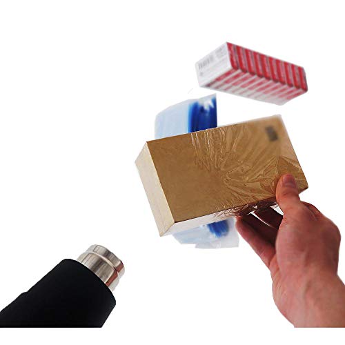 22" x 4375 ft. Heat Shrink Film Wrap Strong Centerfold Polyolefin 60 Gauge Heat Activated Shrink Wrap, 1 Roll