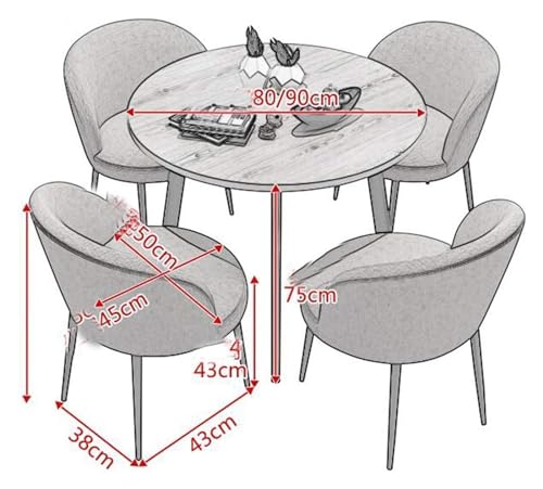 DioOnes Table Set - Modern Business Hotel Reception Room Coffee Table & Chair Set
