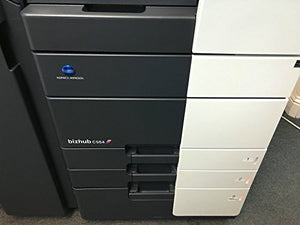 Konica Minolta Bizhub C554 Color Copier Printer Scanner Stitch Low Meter 158k