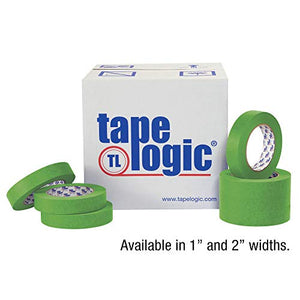 Aviditi Tape Logic 2 Inch x 60 Yards, Premium Green Painter's Tape, Pack of 24 - Great for Painting, Hard to Stick Surfaces, Sharp Paint Lines, Easy Removal and Residue Free (T9373200)