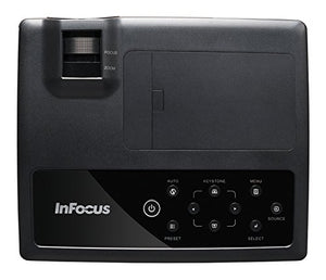 InFocus IN1116 WXGA DLP Portable Projector, HDMI, 3.5 lbs, 4GB Storage, 2400 Lumens