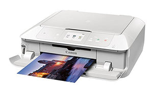 Canon MG7720 Wireless All-In-One Printer with Scanner and Copier: Mobile and Tablet Printing, with Airprint and Google Cloud Print compatible, White