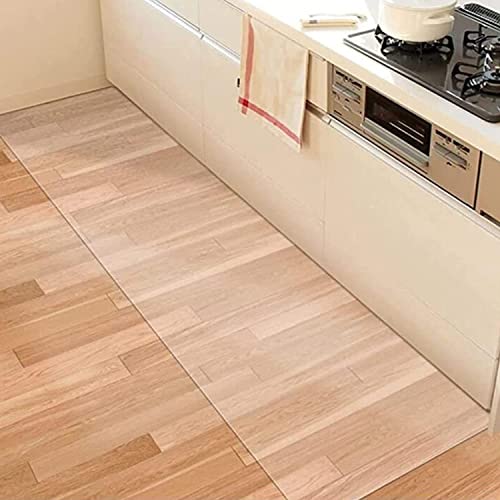 HAIZON Hard-Floor Chair Mat for Hardwood Floor, PVC Clear Transparent, Non-Slip, Scratch Resistant, Wear Resistant - Indoor Home Office Chairmat (Size: 120x1)