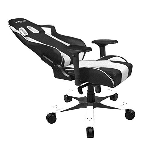 DXRacer OH/KS06/NW Ergonomic, Computer Chair for Gaming, Executive or Home Office King Series White / Black