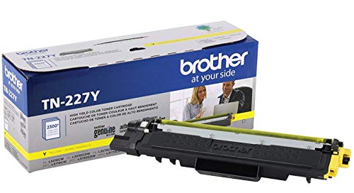Brother TN227 4 High Yield Color Toner Set (BK/C/M/Y) (1) TN227BK, (1) TN227C, (1) TN227M, (1) TN227