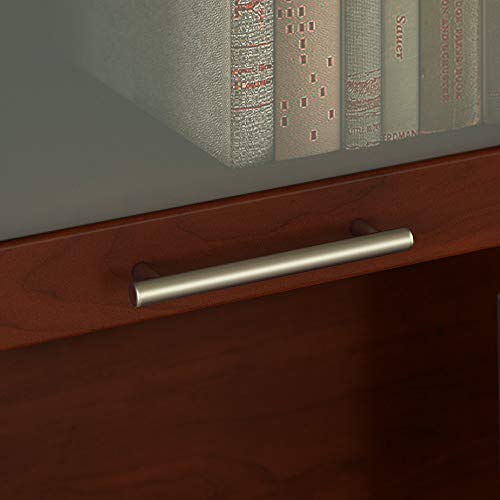 Bush Furniture Somerset Desk Hutch 72W, Hansen Cherry - Home Office Shelves and Cabinets