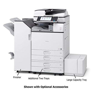 Ricoh Aficio MP 2554 Ledger/Tabloid-size Mono Laser Multifunction Copier - 25ppm, Copy, Print, Scan, 2 Trays and Stand (Renewed)
