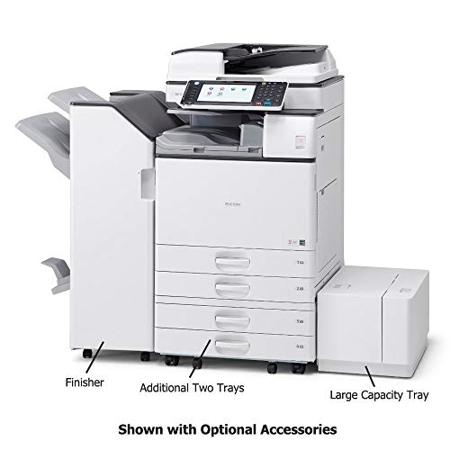 Ricoh Aficio MP 2554 Ledger/Tabloid-size Mono Laser Multifunction Copier - 25ppm, Copy, Print, Scan, 2 Trays and Stand (Renewed)