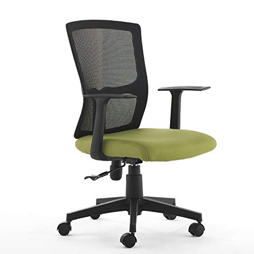 HJJWL High-Back Mesh Ergonomic Drafting Chair with Adjustable Foot Ring and Arms