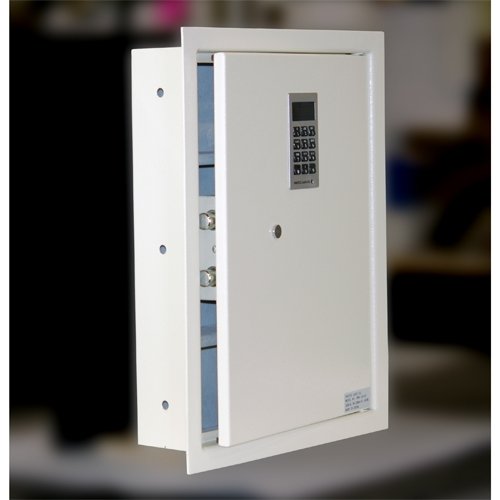 Protex PWS-1814E Electronic Keypad Wall Safe, 5.25",Beige