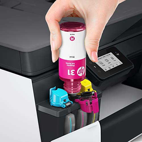 HP Smart -Tank Plus 651 Wireless All-in-One Ink -Tank Printer | up to 2 Years of Ink in Bottles | Auto Document Feeder | Mobile Print, Scan, Copy (7XV38A)