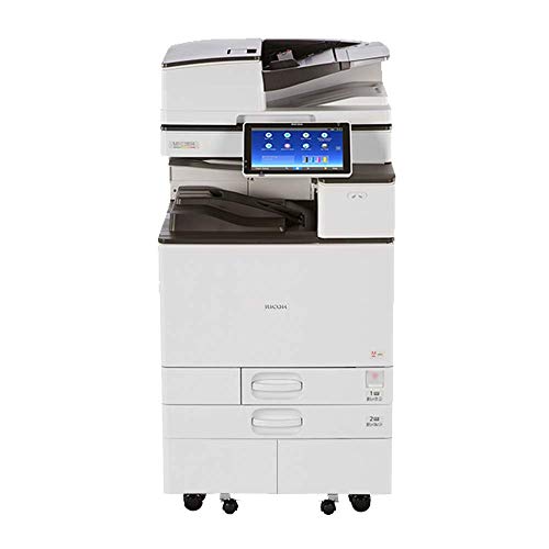 Ricoh Aficio MP C4504 Tabloid/Ledger-Size Color Laser Multifunction Copier - 45ppm, Copy, Print, Scan, 2 Trays, Stand