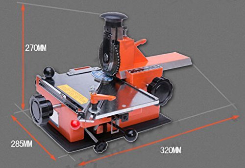 Semi-Automatic Nameplate Metal Label Stamping Printer Marking Machine Marker 4mm