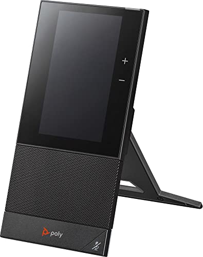 Plantronics Poly CCX 500 IP Phone with Handset - Open SIP - Acoustic Fence & NoiseBlockAI - 5' Multi-Touch LCD - Bluetooth & USB Ports - Zoom Compatible