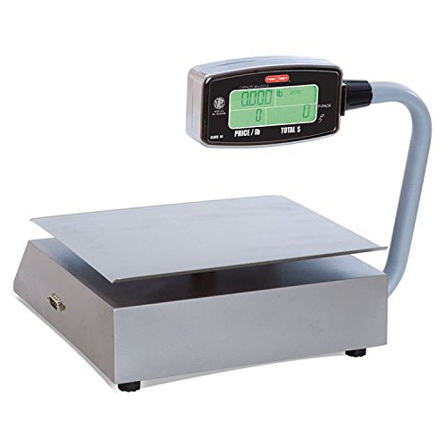 TORREY PC40LT Electronic Price Computing Scale, 40 lb, 8 Direct Access Keys, 100 Memories